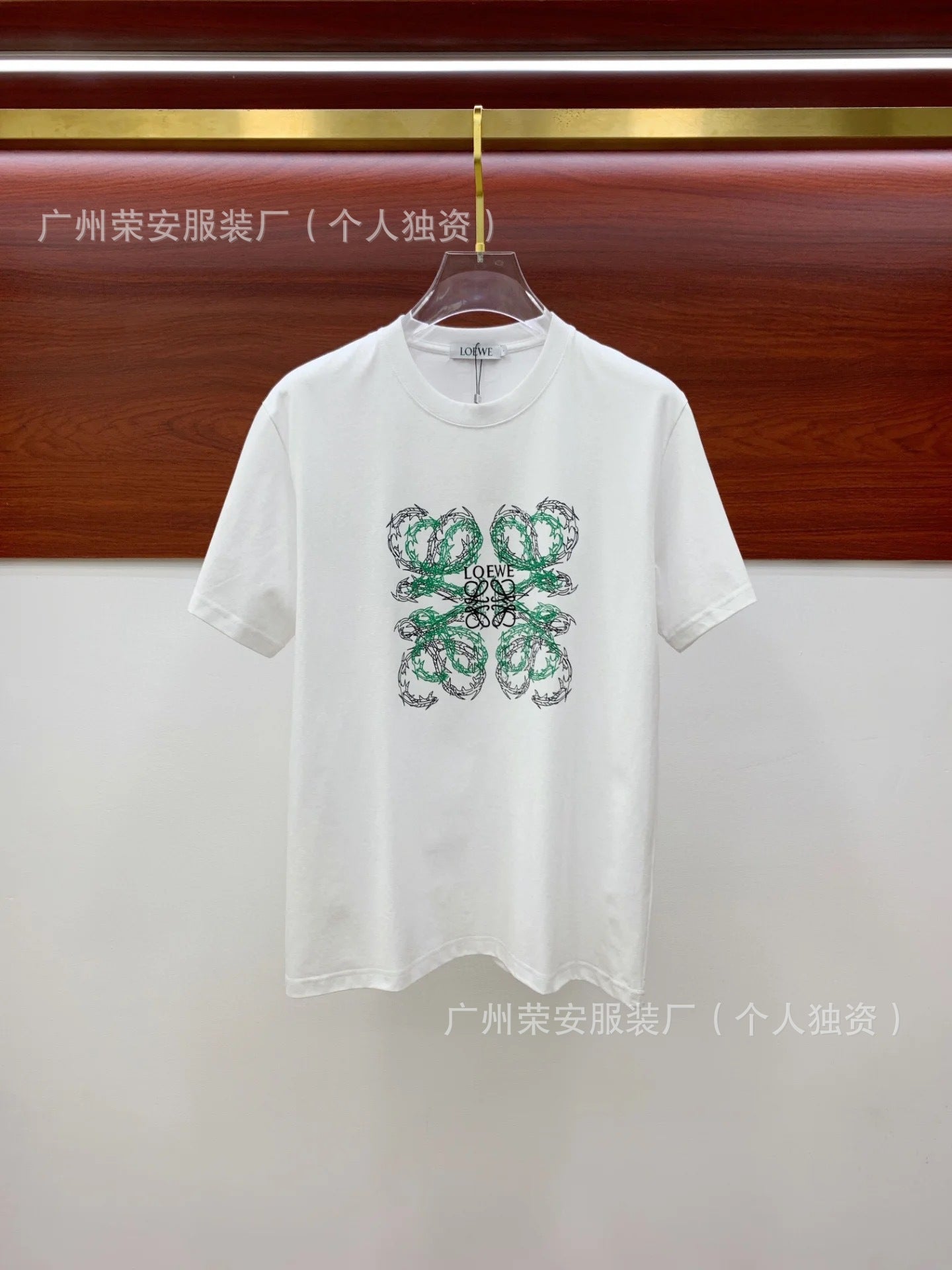 1688Street Stall Cheap Tops Casual Plus Size Men's Summer Short Sleeves T Men's loose round neck printed short sleeve shirt t T-shirt