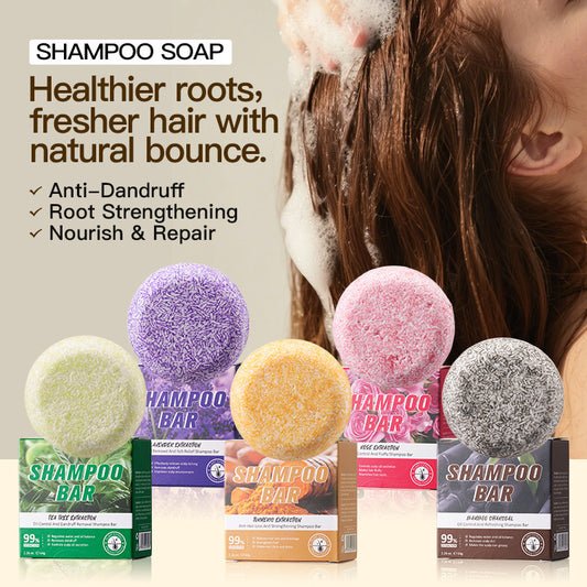 KORMESIC Flower Plant Refreshing Oil Control Shampoo Soap shampoo soap Cross-Border Foreign Trade Factory Wholesale