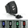5V 3.1A Dual USB Car Charger with Switch - Universal Phone Charging Adapter