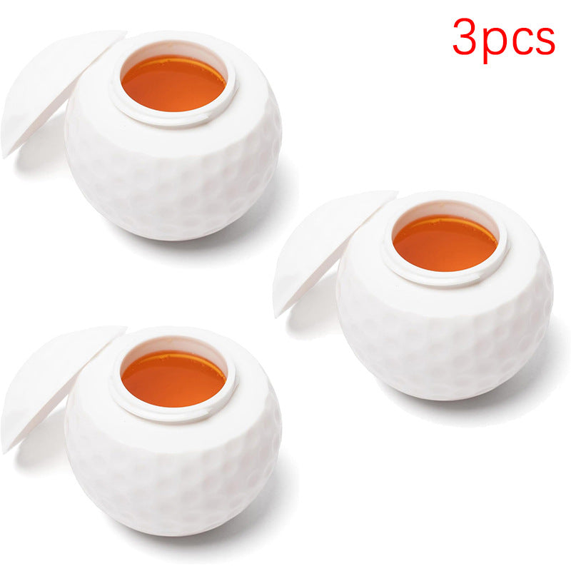In Stock Amazon New Arrivals Golf Ball Shaped Shot Glass Outdoor golf ball-shaped cup
