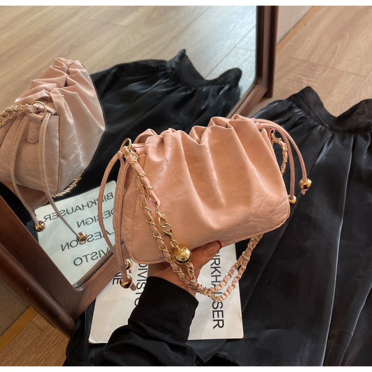 Popular Bags for Women This Year2024New Style Crossbody Bag for Women ins High-end stylish versatile single-shoulder chain bag for women