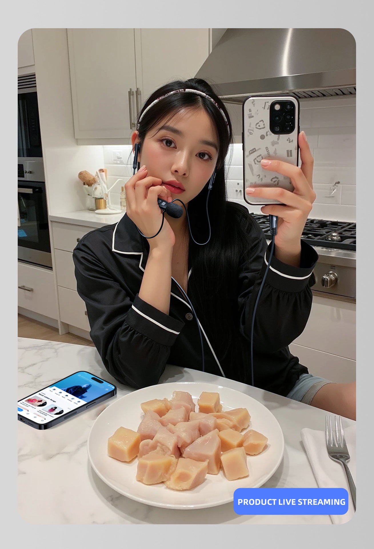 New Professional k Song Live Broadcast Dedicated Sound Card Headset DSP Reverberation Gaming E-Sports Headset Real-Time Ear Return Headset