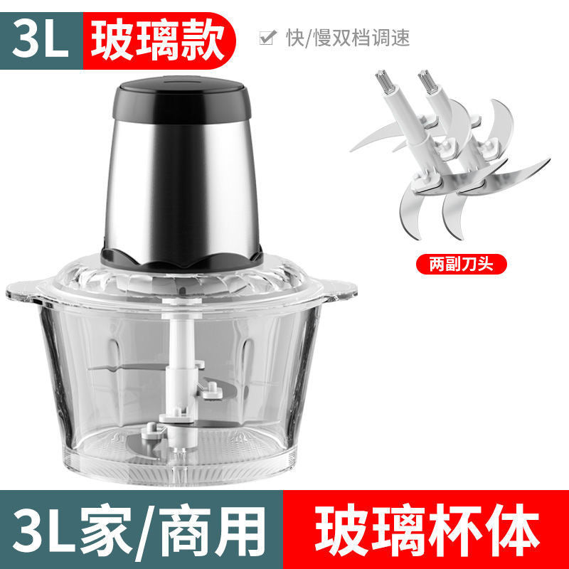 Meat Grinder Stainless Steel Multifunctional Household Small Food Processor Commercial Blender Kitchen Baby Food Gift