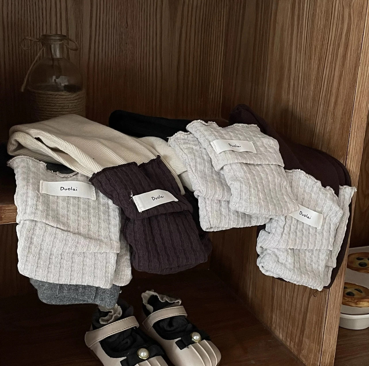 Sweet Little Chef2025Autumn New Children's Korean Style Versatile Stylish Patchwork Base Casual Pants Girls' Trendy Pants