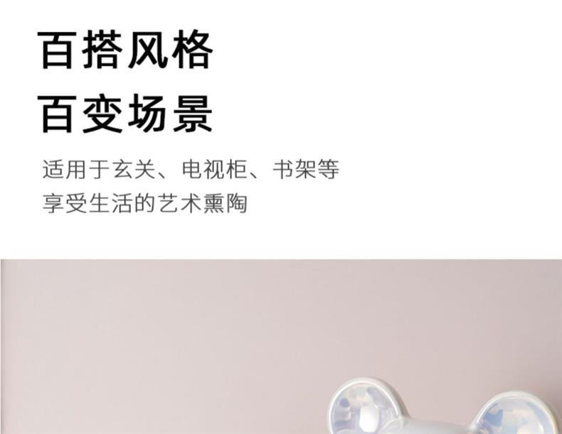Chinese Style Violent Bear Ornament High-end Ceramic Living Room Entrance TV Cabinet Wine Cabinet Money Box Home Decoration Gift