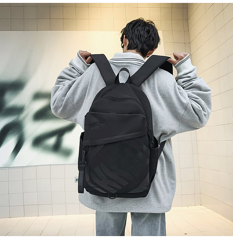 Cross-border Trade Casual Backpack Trendy Letter Waterproof Backpack Large-capacity outdoor travel high-value backpack http://detail.1688.com/offer/972131324440.html
