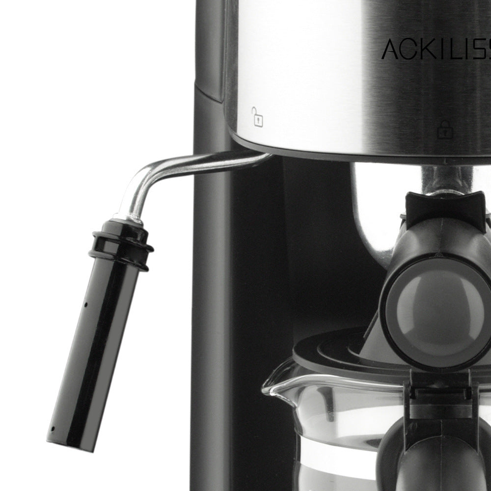 EU UK Cross-Border Household Small Semi-Automatic High-Pressure Steam Milk Frother Office Italian Coffee Machine