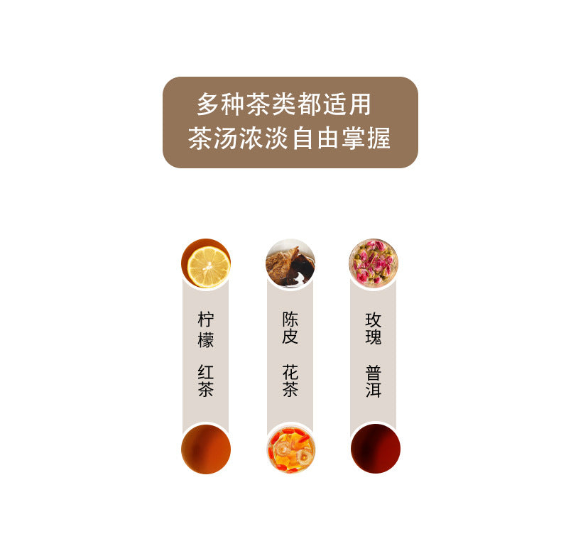 New Style Slim Waist Rodless Elegant Cup One-Click Magnetic Filter Glass Teapot Automatic Tea-Water Separation Tea Cup