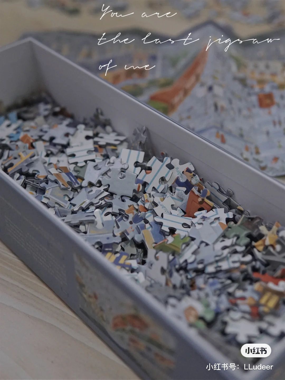 It is said that only20%People can put it together in one go And you? Times Square Puzzle1000Piece0.9kg