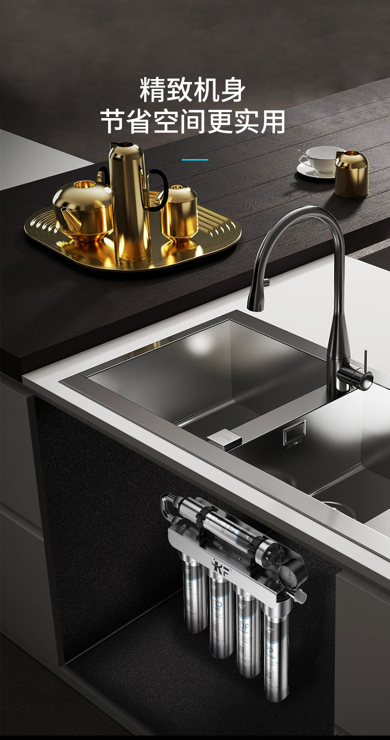 Germany304Stainless Steel Kitchen Water Purifier Household Direct Drinking Water Purifier Tap Water Filter Front KF Kangfan