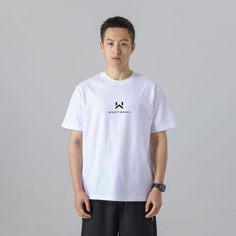 Printed cotton ice silk cool summer short sleeves T Men's American Style High Street Simple Loose Short Shirt t Couple Style