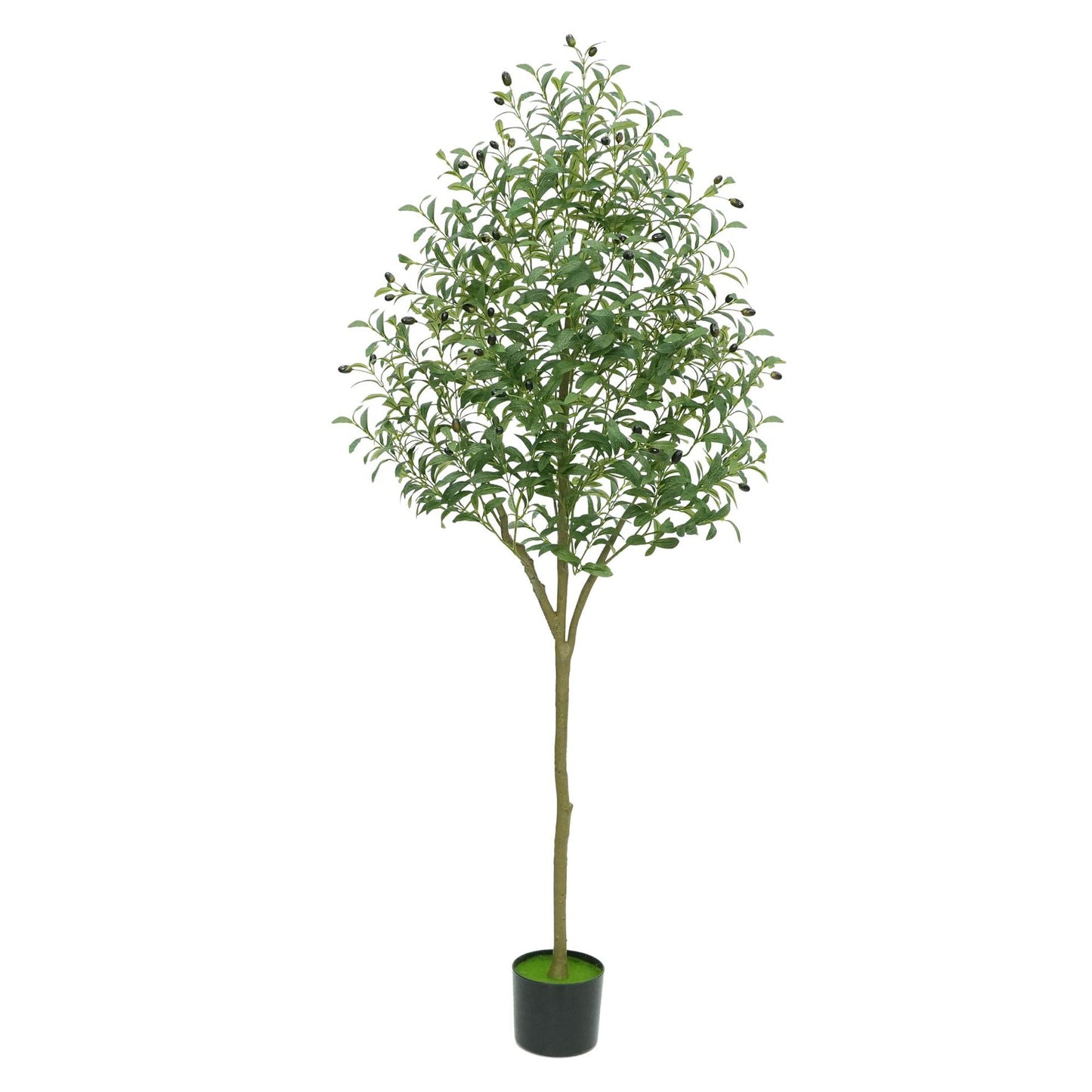 Artificial Plants Amazon Foreign Trade Wholesale Fake Tree Potted Artificial Olive Tree Indoor Large Green Plant Floor Ornament