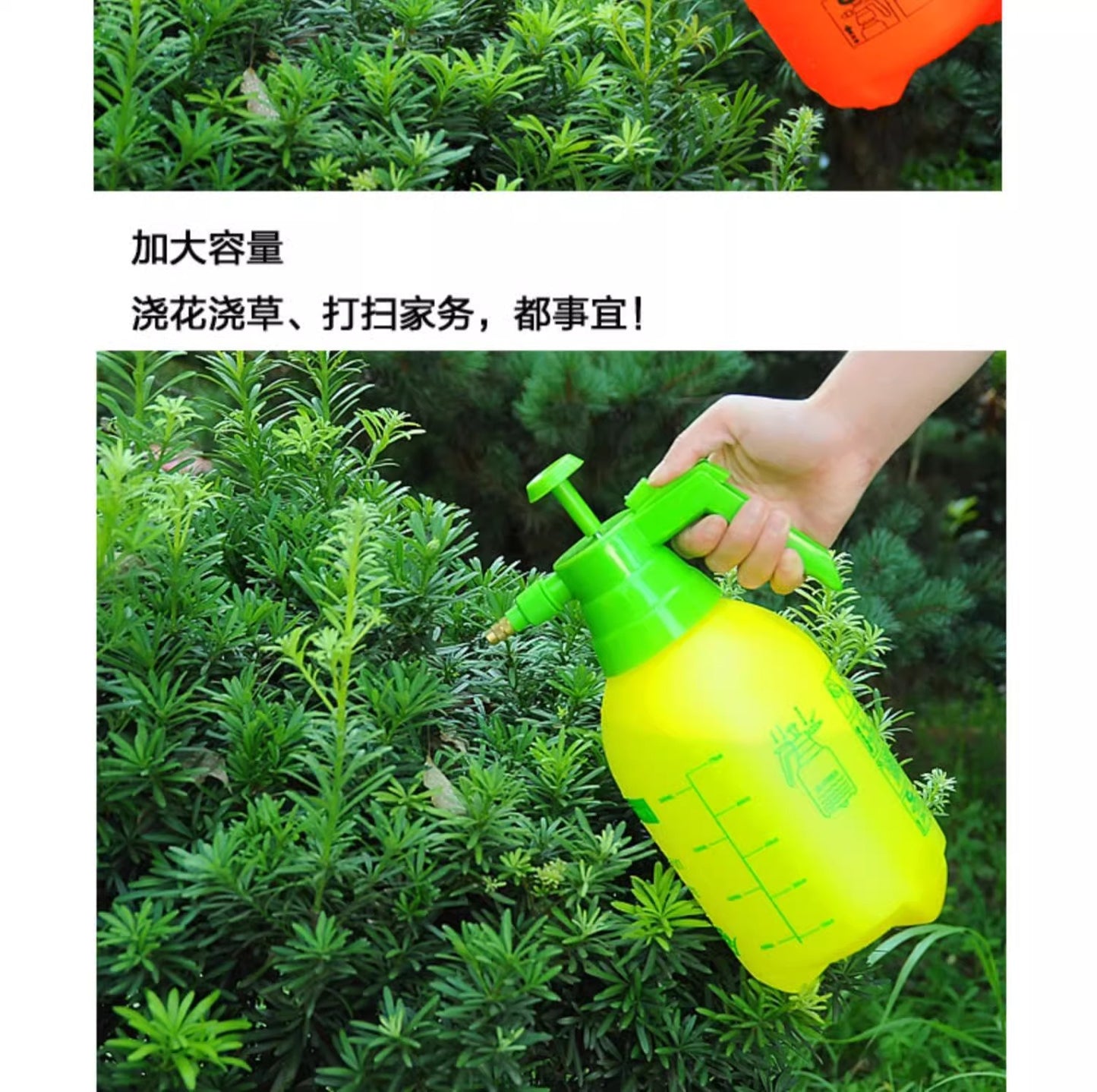 Pressure Watering Can Handheld Large Capacity Garden Pressure Watering Can Plant Irrigation Watering Can Tool for Watering Flowers and Plants