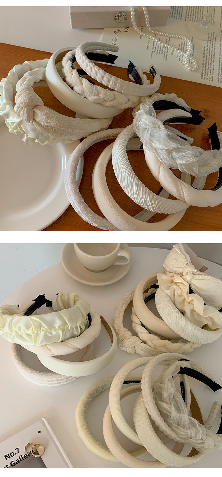 Super Fairy Sweet Cream Headband Internet Celebrity High Crown Face Washing Headband Fashionable Versatile Light Luxury Elegant Hair Accessories Wholesale