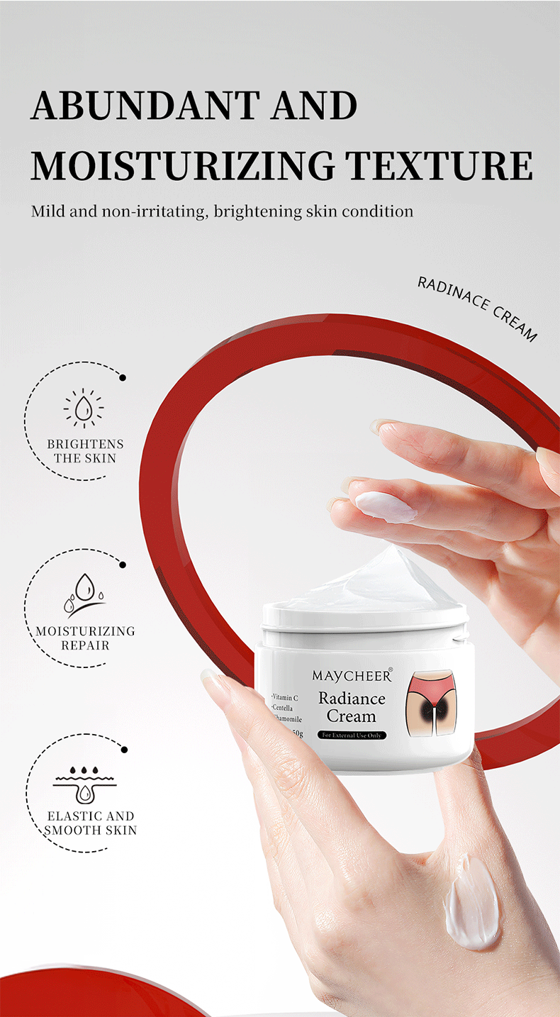 MAYCHEER Melatonin Cream Full English Underarm Arm Knee Dark Spot Removal Moisturizing Delicate Skin Export Cross-Border Wholesale