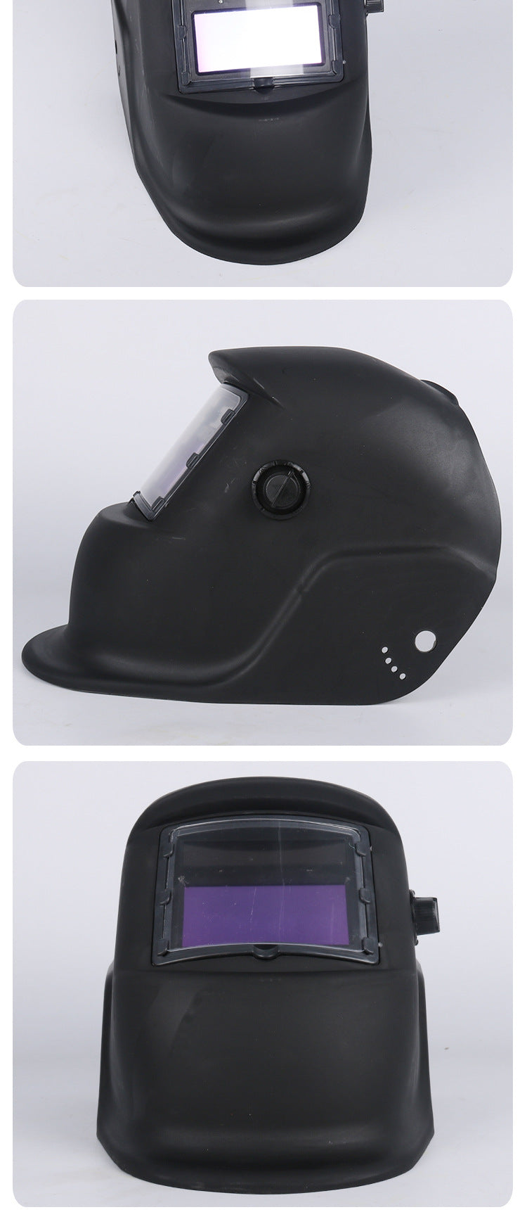 Source Factory Solar Automatic Darkening Welding Mask Argon Arc Welding Helmet Welding Cap Protective Mask