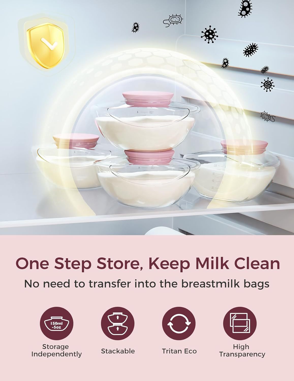Amazon Bestselling Breast Pump M9Accessories Duckbill Valve Diaphragm Replacement Accessories Momcozy M9