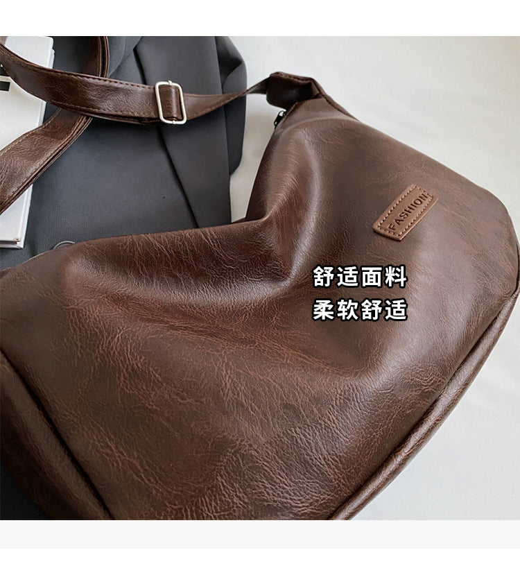 Niche Underarm Bag for Women2024New Autumn and Winter Fashion Retro Dumpling Bag High-end Versatile Shoulder Crossbody Bag