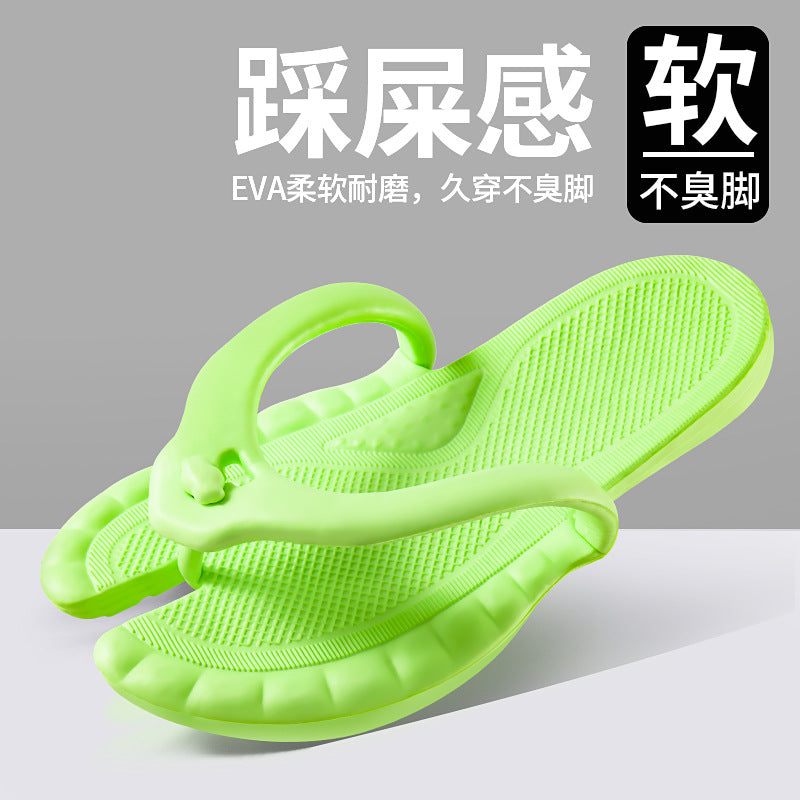 Foldable Slippers Summer Travel Portable Outdoor Swimming Beach Disposable Flip-Flops Hotel Travel Slippers