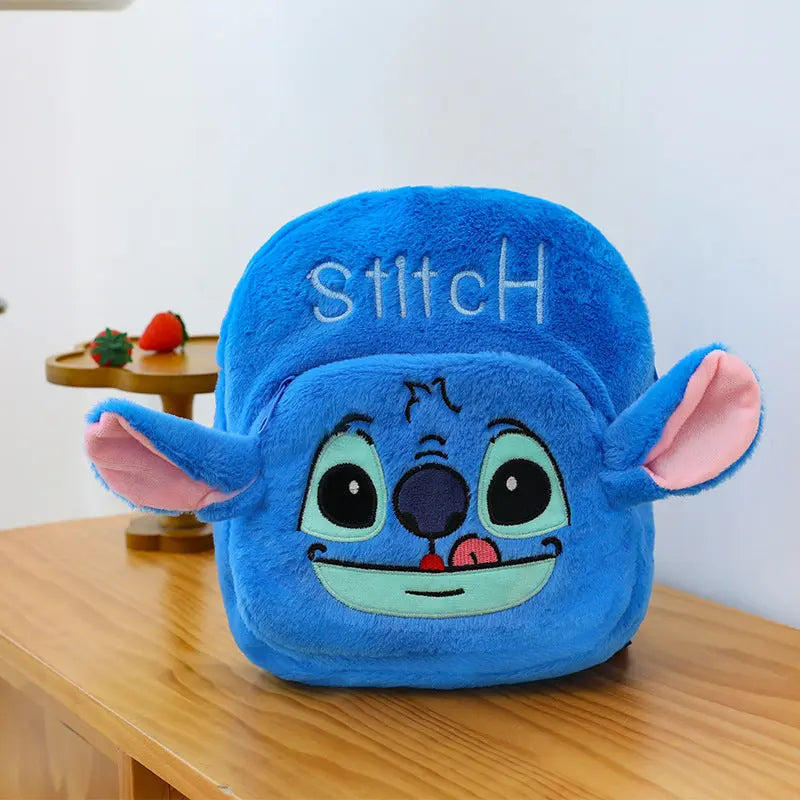 New Stitch Plush Toy Double-Back Cute Children's Large Capacity Backpack for Outings http://detail.1688.com/offer/957031023505.html