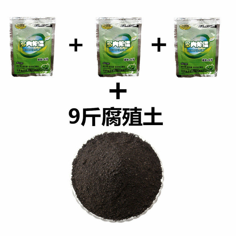 Universal Organic Nutrient Soil for Flowering Plants, Household Planting Soil, Black Soil, Humus Soil for Growing Flowers and Vegetables, Fertilizer Soil