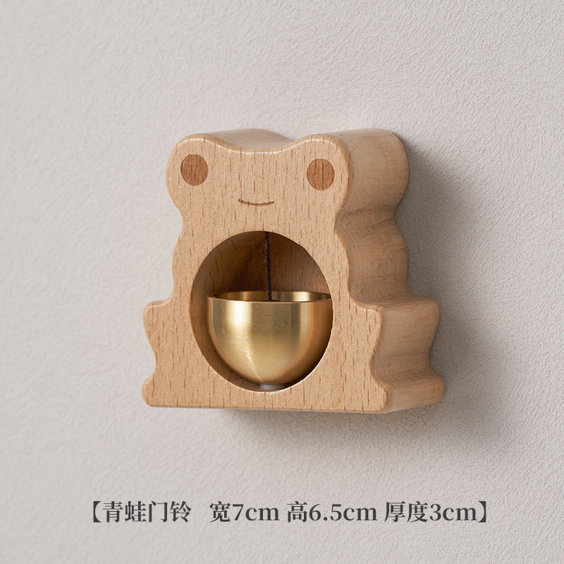 Brass Dopamine Wind Chime Creative Bedroom Hanging Decoration Entry Door Bell Meditation Summer Breeze Hanging Ornament Door Decoration Bell