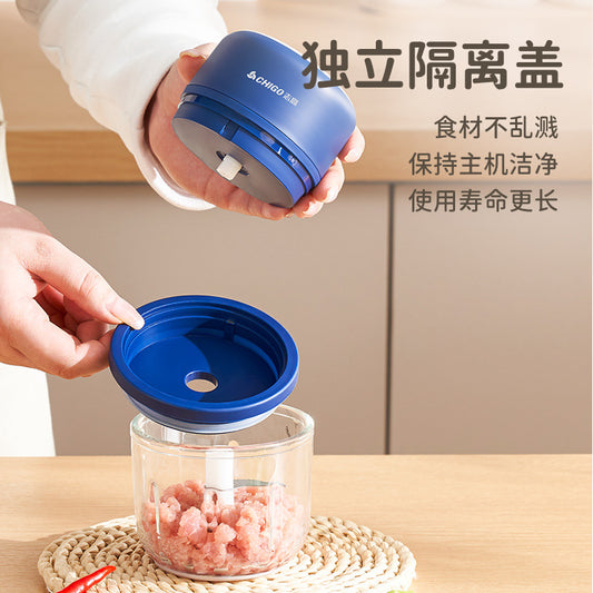 Wireless Charging Garlic Mincer Mini Electric Meat Grinder Kitchen Food Processor Garlic Crusher Garlic Paste Baby Food Maker
