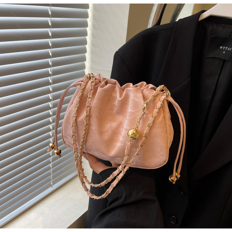 Popular Bags for Women This Year2024New Style Crossbody Bag for Women ins High-end stylish versatile single-shoulder chain bag for women