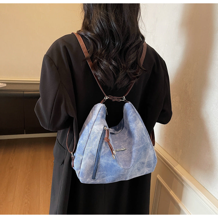 Melard Women's Bag2025New Crossbody Bag Winter Versatile High-End Feel Shoulder Bag Large Capacity Tote Bag