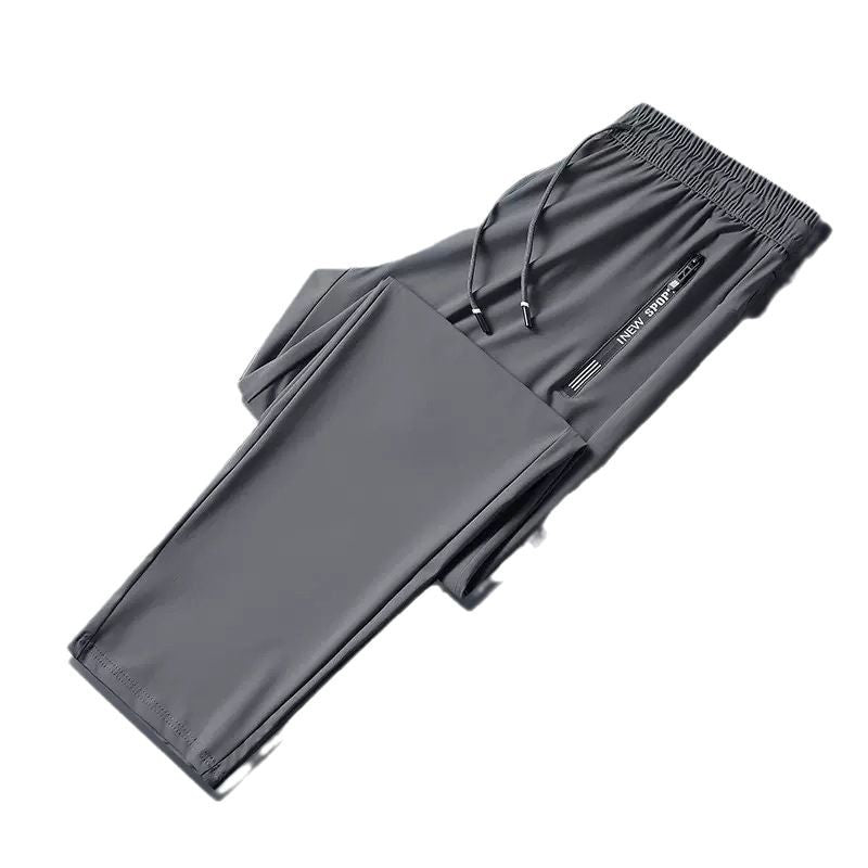 Construction Site Summer Casual Pants Men Workwear Pocket with Zipper Work Pants Men Loose Summer Wear-Resistant Labor Protection Worker