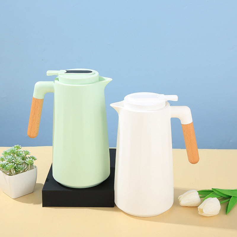 Cross-Border Insulated Kettle Household Glass Inner Liner Warm Kettle Simple Office Coffee Large Capacity Hot Water Kettle Insulated Water Kettle