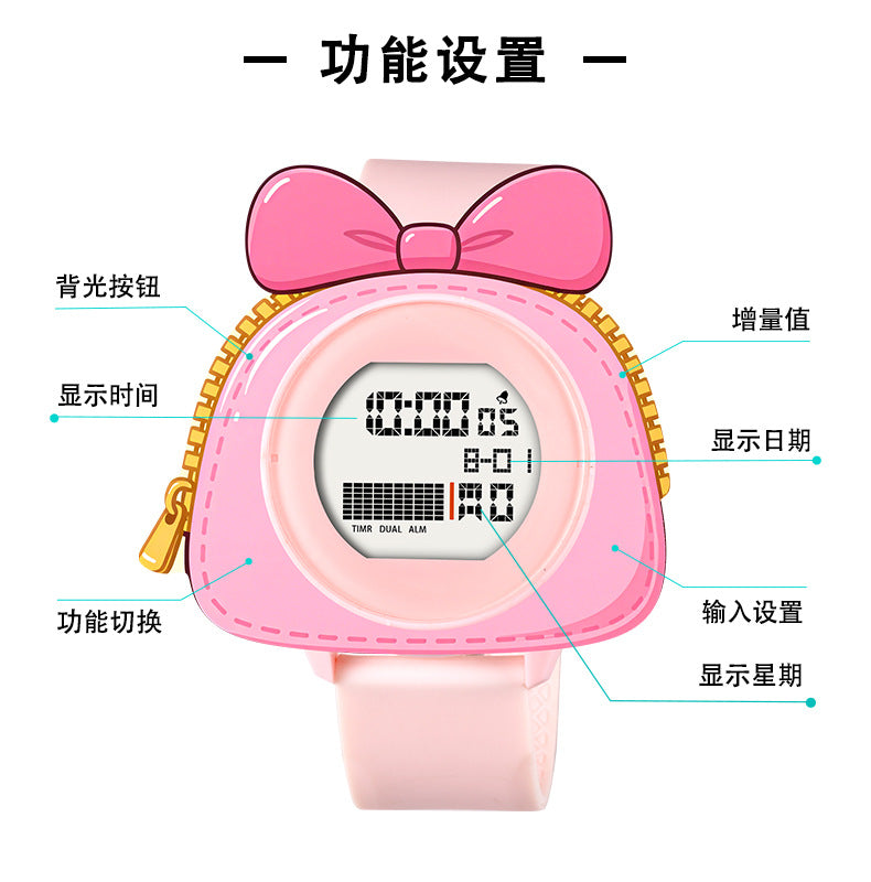 New Trendy Electronic Watches for Men and Women Students Multi-Functional Electronic Watches Wholesale