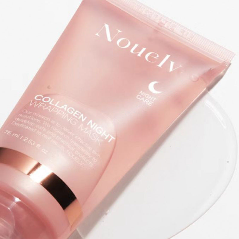 Moisturizing Mask CollagenNightWrappingMask Collagen Peel-off Brightening Skin Tone