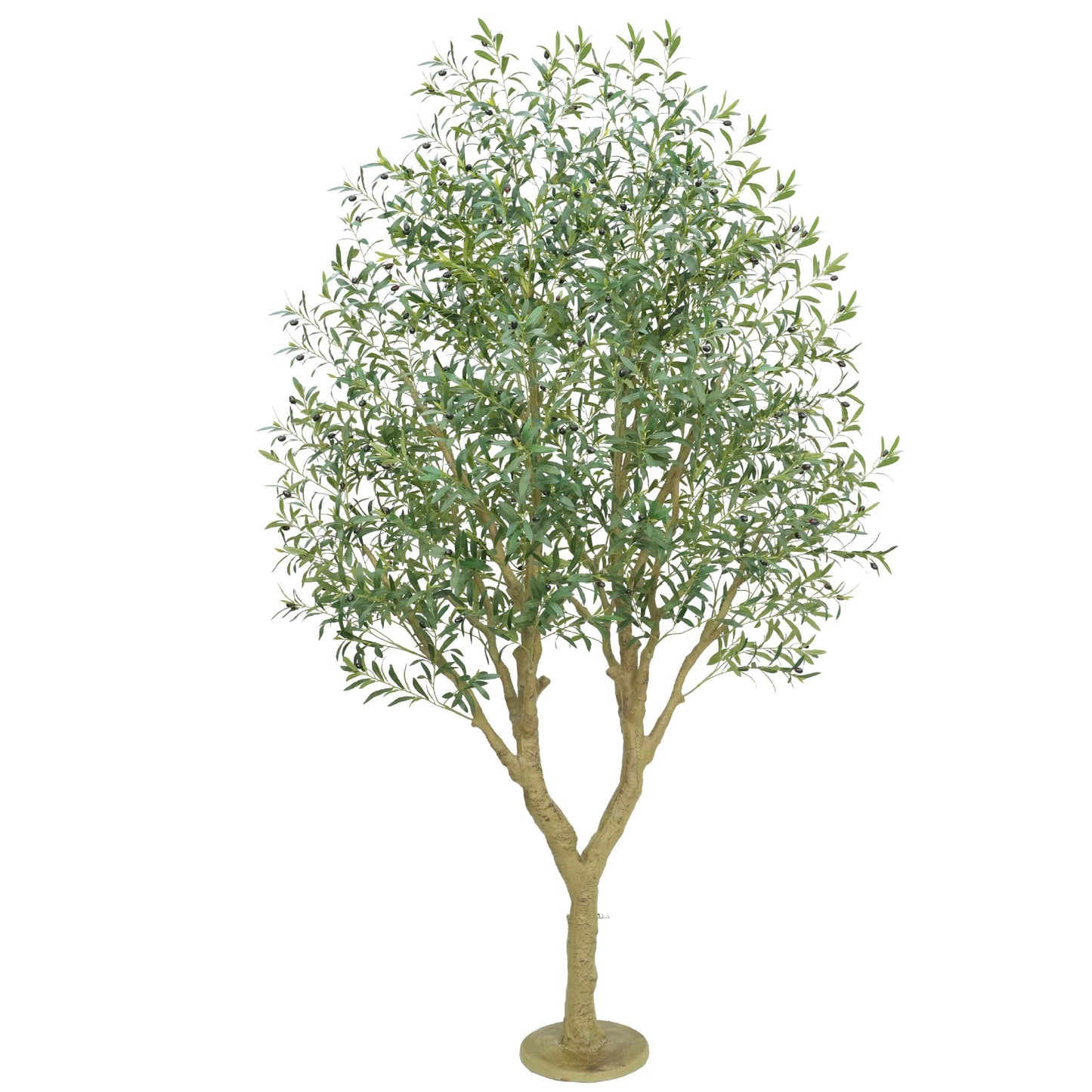 Artificial Plants Amazon Foreign Trade Wholesale Fake Tree Potted Artificial Olive Tree Indoor Large Green Plant Floor Ornament