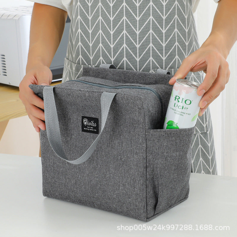 Factory Direct Insulated Bag Thickened Lunch Bag Handheld Ice Bag Portable Large Lunch Bag Insulated Lunch Box Bag Wholesale
