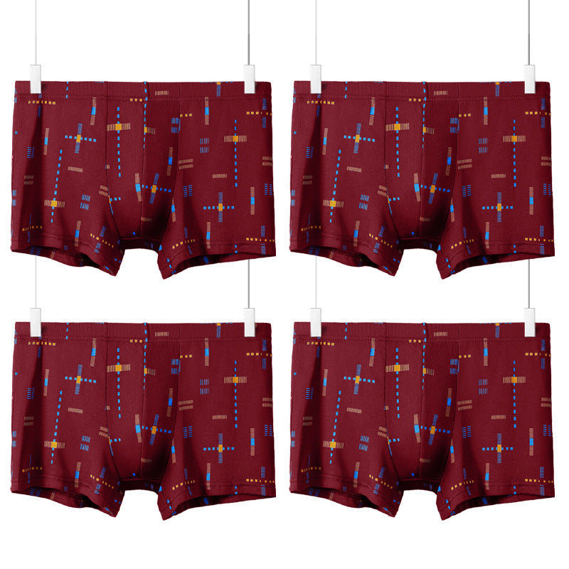 Four-Pack Gift Box Men's Wholesale Underwear Men's Boxer Briefs Breathable Youth Triangle Underwear Men's Underwear Wholesale http://detail.1688.com/offer/615341246204.html