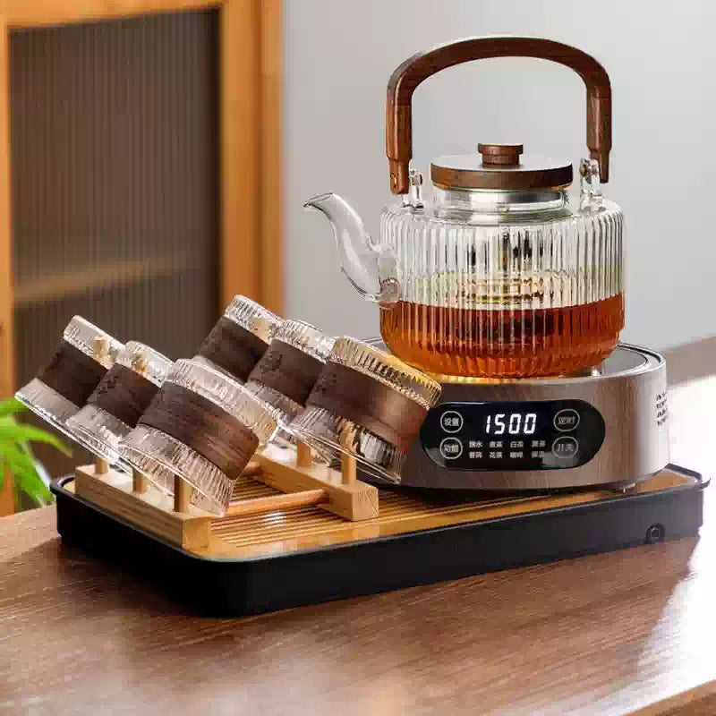 Glass Steaming Teapot 2025 New Kettle Electric Ceramic Stove Tea Set