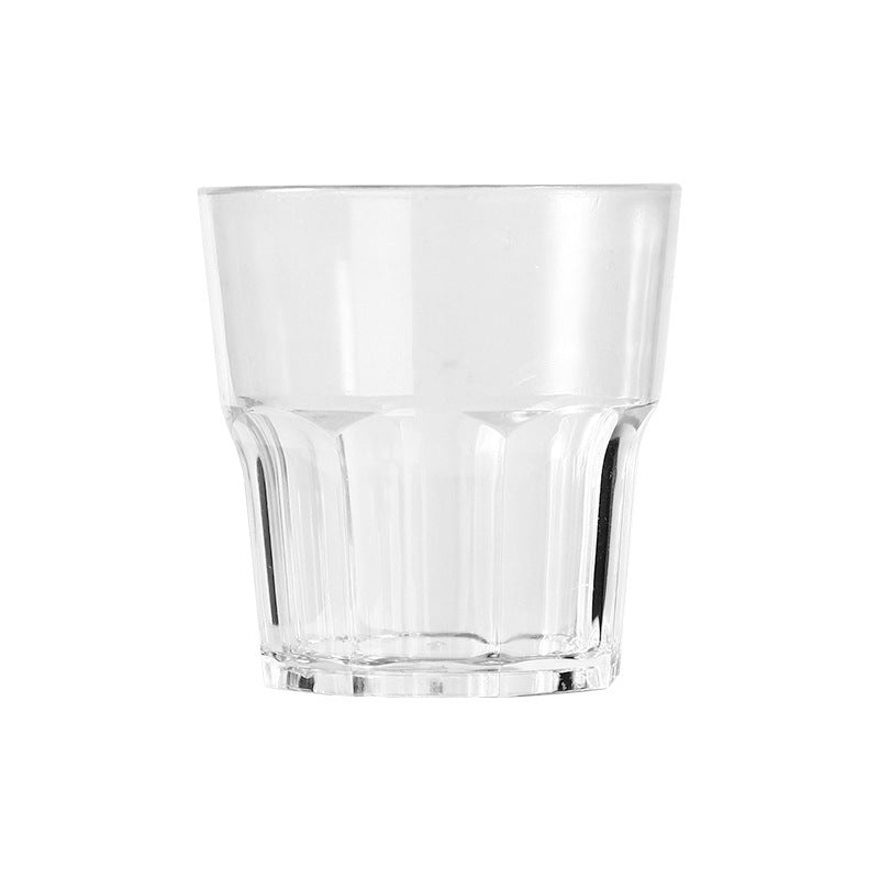 Acrylic Cup Shatterproof Beer Mug ktv Bar shot glass plastic transparent octagonal cup liquor glass pc Cup