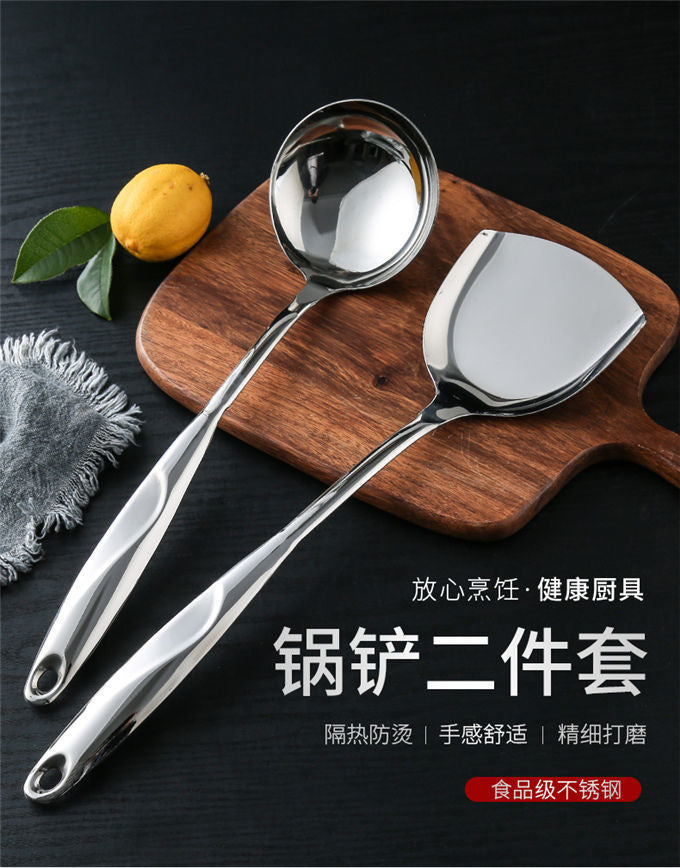 Home Stainless Steel Spatula Cooking Spatula Spoon Set Cooking Spatula Kitchen Cooking Spatula Thickened Roja