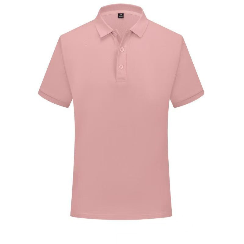 Short Sleeve polo Men's Summer Workwear Turn-down Collar Printed Work Shirt logo Patterned Advertising Shirt for Men polo Shirt