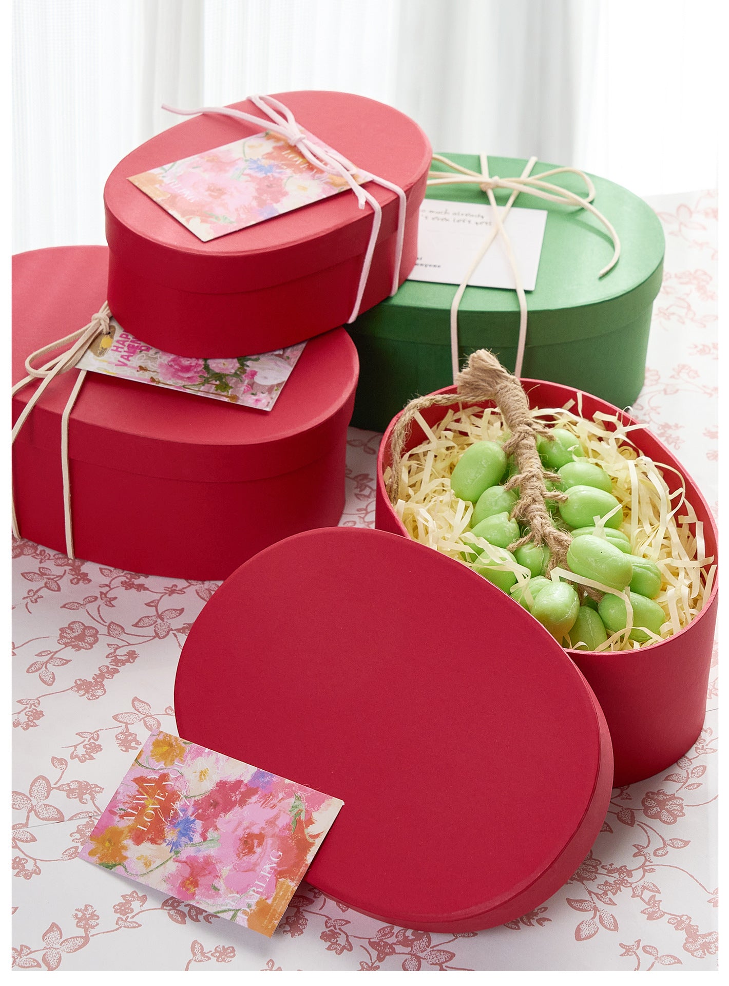 Handmade Soap Gift Box Grape Handmade Soap Gift Box Teacher's Day Gift Box Grape Scented Soap Gift Box Kraft Paper Box