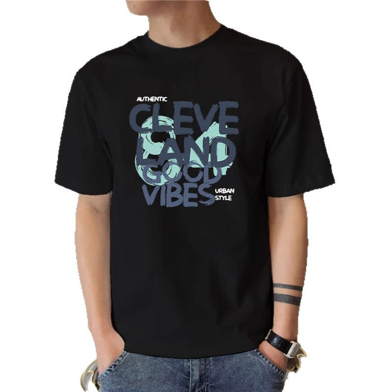 New T Shirt for Men and Women Summer Simple Basic Heavy Cotton Casual Multi-color Versatile