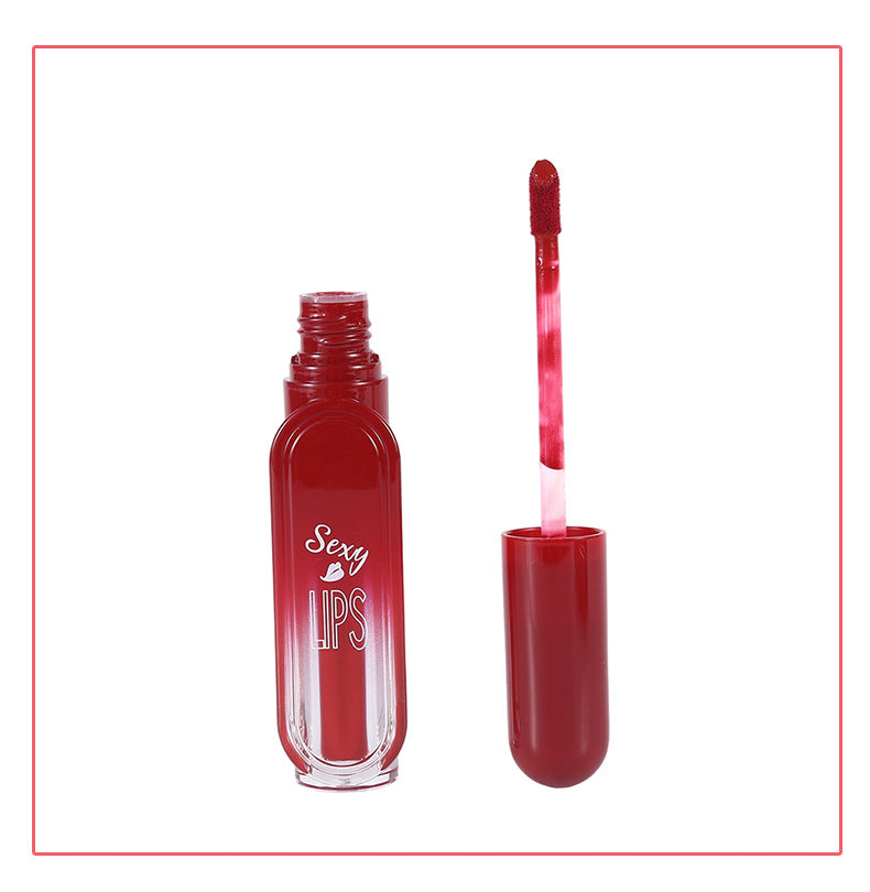 New Lip Gloss Six-color Lip Gloss Multi-color Optional Create Sexy Lip Makeup Color Rendering Long-lasting Waterproof Color Lifting