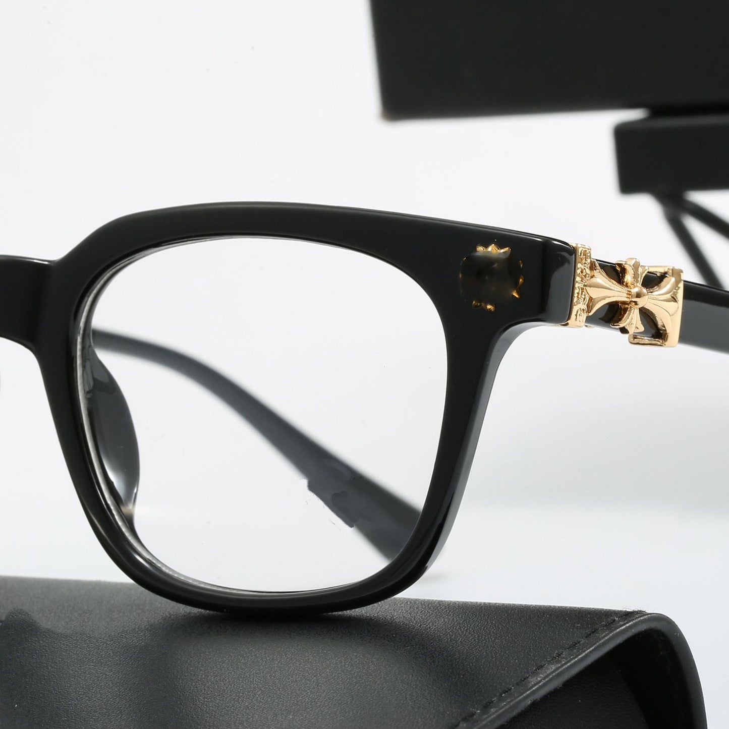 European and American Style New Sunglasses for Men and Women, Square Frame, Classic Travel Fashion Optical Glasses2273