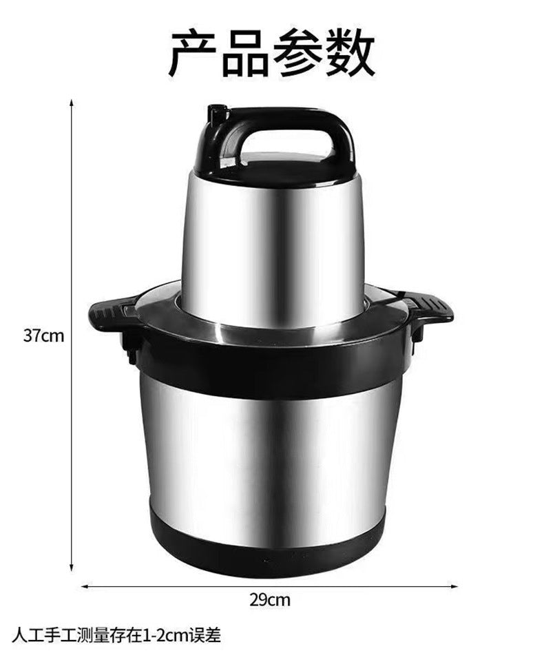 Long Deli6Electric Meat Grinder B Commercial Stainless Steel Kitchen High-Power Meat Grinder High-Power Food Processor
