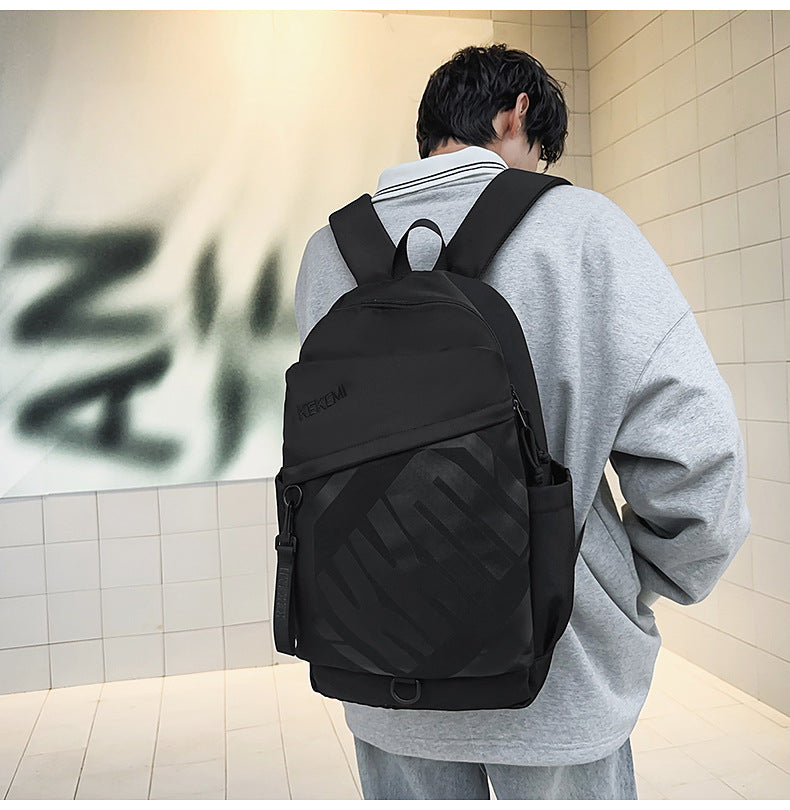 Cross-border Trade Casual Backpack Trendy Letter Waterproof Backpack Large-capacity outdoor travel high-value backpack http://detail.1688.com/offer/972131324440.html