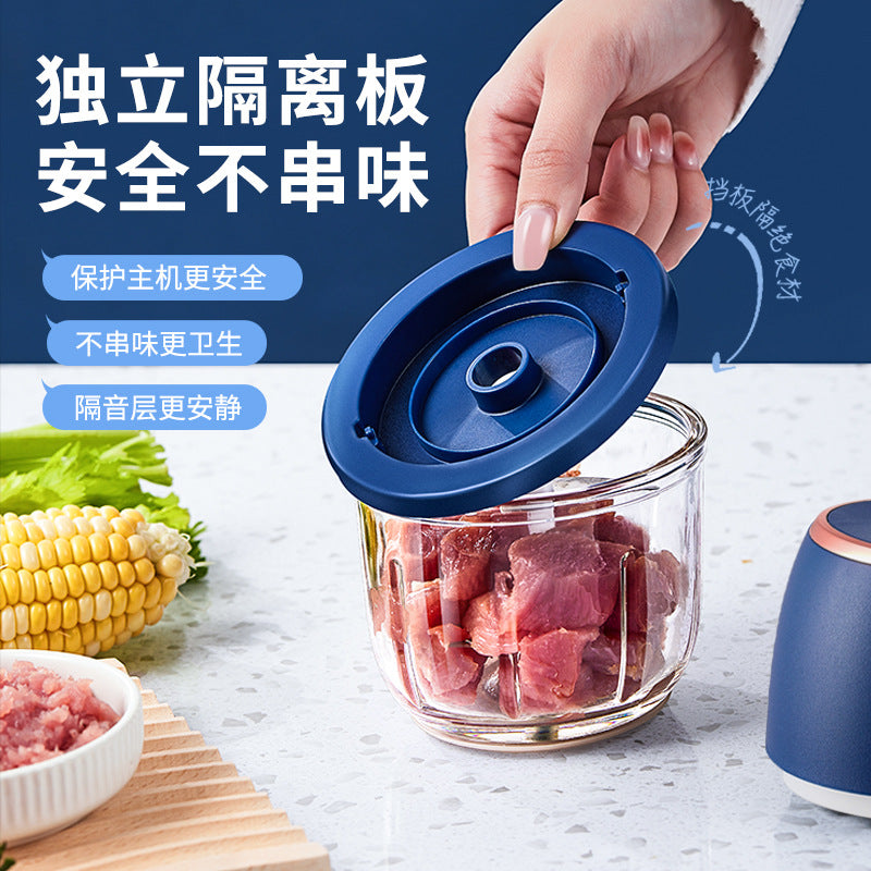 Electric Garlic Masher, Garlic Crusher, Garlic Grinder, Meat Grinder, Garlic Paste Maker, Household Garlic Mincer, Garlic Chopper