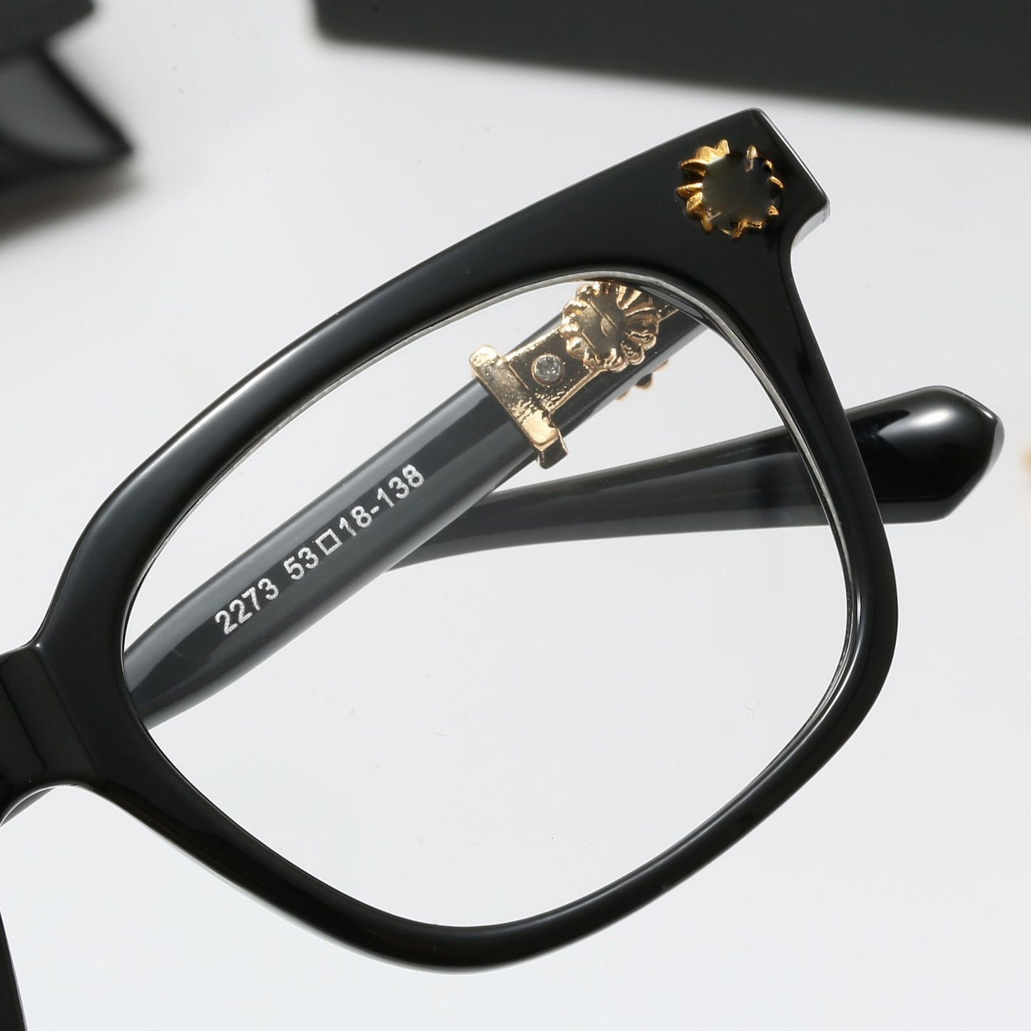 European and American Style New Sunglasses for Men and Women, Square Frame, Classic Travel Fashion Optical Glasses2273