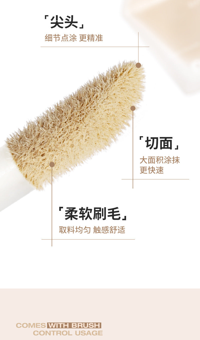 NOVO Light Sensing Lightweight Foundation Oil Control Concealer Waterproof Sweatproof Long-lasting Non-cakey Student Creamy Skin N6410