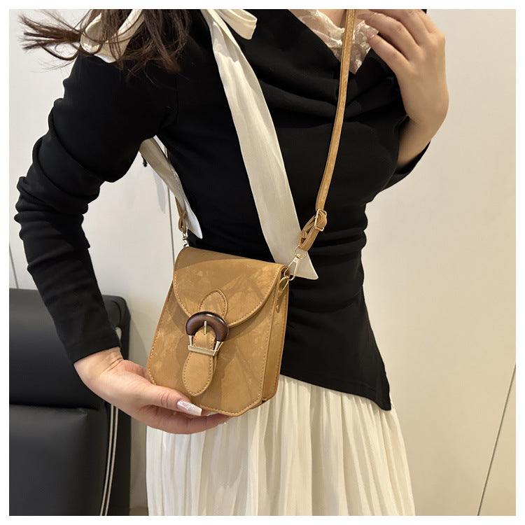 High-end design crossbody bag mini handbag tote bag2025Women's New Fashion Single Shoulder Small Bag Stylish Phone Bag